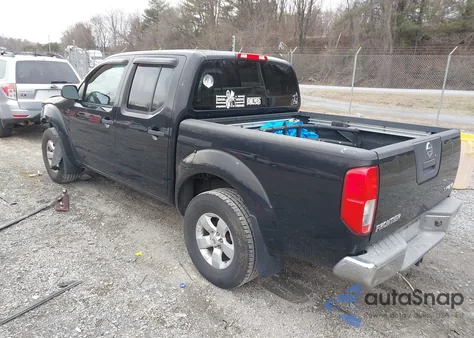 2012 Nissan Frontier Sv из США, поврежденный, VIN 1N6AD0EV1CC409881